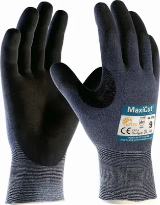 Obrázek produktu pro Rukavice MaxiCut Ultra 44-3745HCT velikost 6 modrá/černá EN 388 PSA II