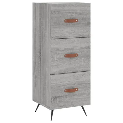 Produktbild von Sideboard Grau Sonoma 34,5x34x90 cm Holzwerkstoff