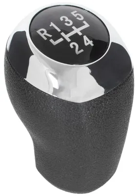 Produktbild von Hyundai i20 07-12 Schaltknauf SCHWARZ + CHROM 5-GANG