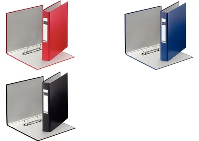 Produktbild von LEITZ 4213 Standard Ringbuch A5 25mm 2 Ringe PP schwarz