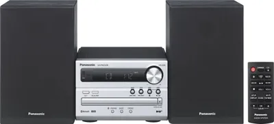 Produktbild von Panasonic SC PM 250 Micro Hifianlage mit Bluetooth silber schwarz