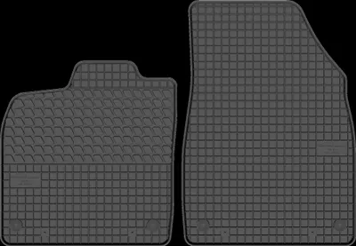 Produktbild von Vorne Gummimatten Gummi Fußmatten für Volkswagen ID.3