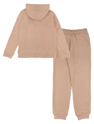 Produktbild von Trainingsanzug Mädchen Leone 1947 Apparel Kapuze gerippt