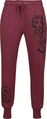 Produktbild von Disney Princess Trainingshose Damen Belle rot meliert L