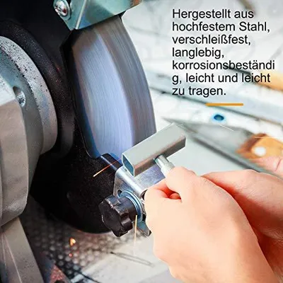 Produktbild von Schleifscheibenabrichter, Diamant-Schleifscheibe Dresser zum Abrichten, Schleifen und Entgraten, Silber