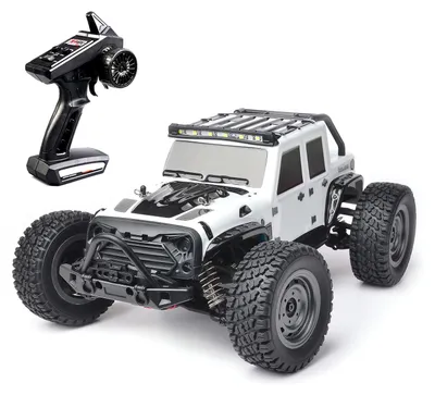Produktbild von Gelaendewagen RC Car High Speed 38 km/h 1/16 2,4 GHz Rennwagen 4WD RTR Vollproportional mit LED-Nachtlicht
