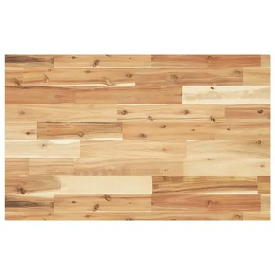 Produktbild von Tischplatte Rechteckig 120x50x4 cm Massivholz Akazie