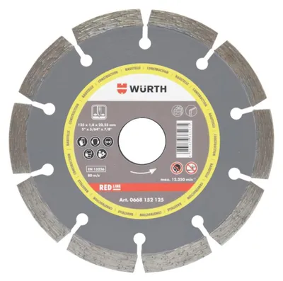 Zdjęcie produktu dla Tarcza diamentowa do betonu F125 mm
