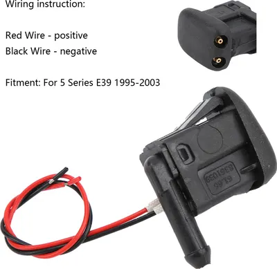 Immagine prodotto di Ugello lavavetri riscaldato 61668361039 Ricambio auto per Serie 5 E39 1995-2003