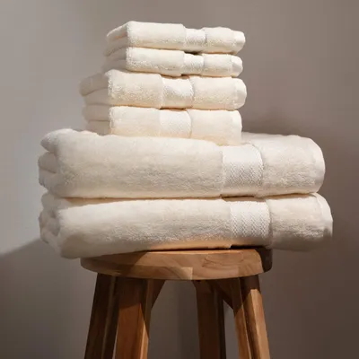 Handtuch-Set 6-teilig, Bio-Baumwolle, 700 g/m², GOTS