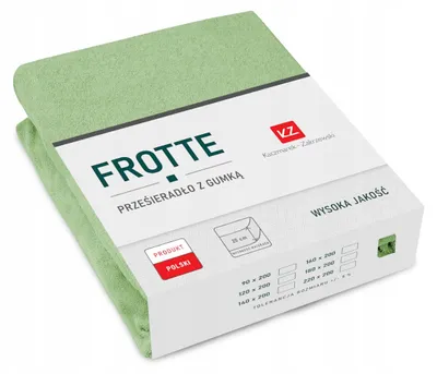 Image de Drap-housse en molleton, 90x200 cm, couleur vert sauge, épais