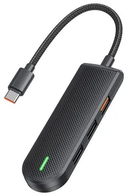 Produktbild von Mcdodo HU-1430 5in1 Hub, USB-C auf USB2.0 x3, USB3.0, SD/TF