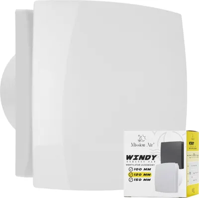 Immagine prodotto di Ventilatore da bagno WINDY 120 S BIANCO