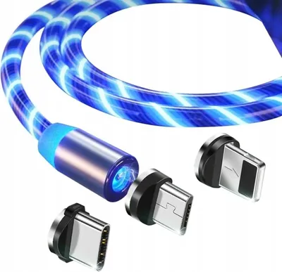 Produktbild von Kabel USB - USB typ C / microUSB / Lightning 1 m