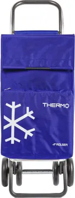 Image de Rolser Chariot de courses avec 4 roues - Thermo Fresh MF - 4.2 - Petit - Chariot de courses avec compartiment réfrigéré