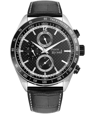 Produktbild von Pierre Ricaud Herrenuhr P97224.Y254QF schwarz