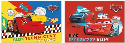 Zdjęcie produktu dla Blok techniczny A4/10K biały Cars