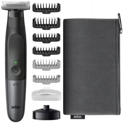 Zdjęcie produktu dla Golarka Męska Braun Series X Xt5300 Trymer Do Zarostu Ciała Etui Nasadki