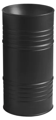 Produktbild von Kerasan BARREL Keramik-Waschtisch freistehend 42x90x42cm, ohne Überlauf, schwarz matt