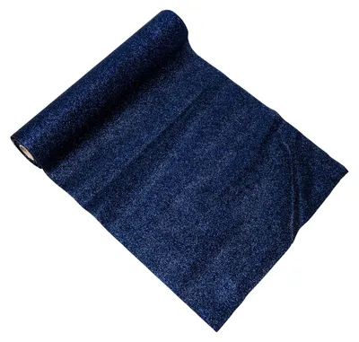 Produktbild von Glitzernder Tischläufer in Marineblau mit Pailletten 28 cm x 3 m - Einheitsgröße