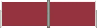 Produktbild von vidaXL Seitenmarkise Ausziehbar Rot 180x600 cm