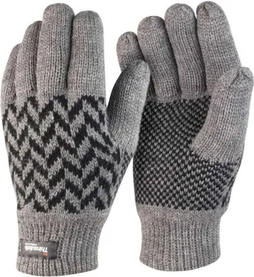 Obrázok produktu pre Result Winter Essentials - pánske/dámske rukavice so vzorom, Thinsulate PC6308 (L-XL) (sivá/čierna)