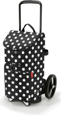 Zdjęcie produktu dla Reisenthel citycruiser, Torba wózek, Czarny, Biały, Poliester, 45 l, 340 mm, 240 mm