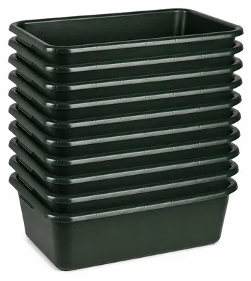 Produktbild von Jagdwanne Wildwanne grün 90/65 Liter Allzweckwanne eckig lebensmittelecht HDPE Kunststoff