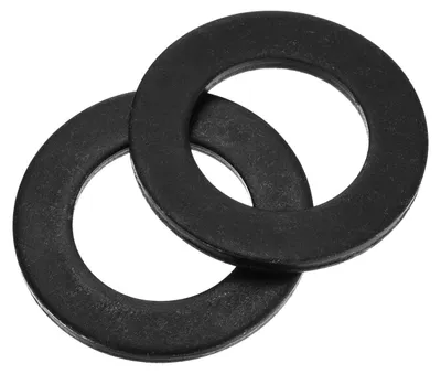 Produktbild von 20 runde Dichtungsringe M23 x 39 x 3 mm, Dichtringe aus Kohlenstoffstahl, schwarze Ringe, flache O-Ring-Dichtungsringe für Schrauben, Muttern und Gewindestangen