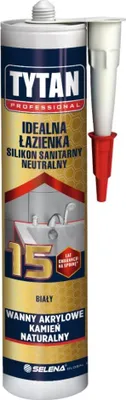 Obrázek produktu pro Silikon Tytan Sanitarny Idealny Dom 280Ml Biały