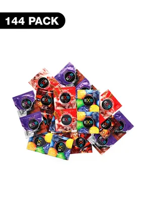 Image de EXS Mixed Flavors - Préservatifs - 144 pièces