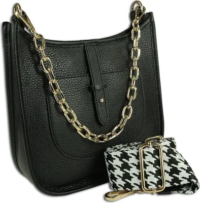 Produktbild von Toscanto Handbags , Citytasche schwarz Leder OTT158US
