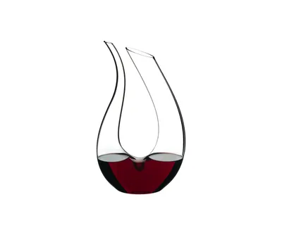 Produktbild von Riedel Vorteilsset  DEKANTER AMADEO MINI 1756/14 und 1 x Riedel Microfaser Poliertuch und 1 x Riedel Glasreinigungsperlen und 4 EKM Living Trinkhalme aus Edelstahl