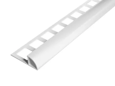 Obrázek produktu pro SP14/4 ukončovací lišta C ACARA, PREMIUM, hliník RAL9003, bílá lesklá, 10 mm, 3 m