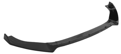 Obrázok produktu pre Golf 7, 7.5, MK7, MK7.5, GTI, GTD, R, R-Line (2012–2020) – predný nárazník, splitter, spojler, bodykit – športový vzhľad – lesklá čierna