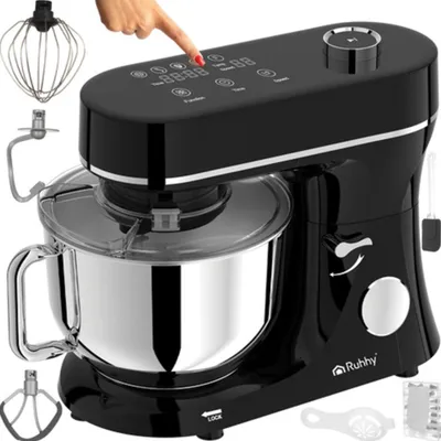 Obrázek produktu pro Ruhhy 25726 Kuchyňský robot 6,2 L, 2000 W, s funkcí ohřevu, černý