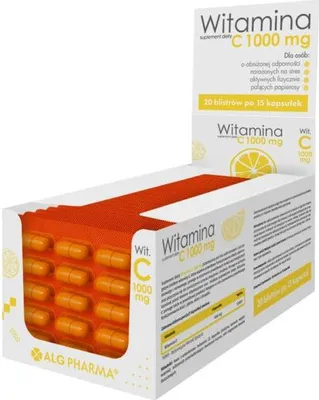 Produktbild von Alg Pharma Vitamin C 1000 mg, 300 Kapseln