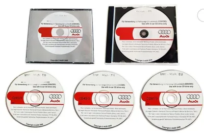 Produktbild von Original Audi MMI 2G Software Update CDs auf MMI Softwarestand 5570 High 2G