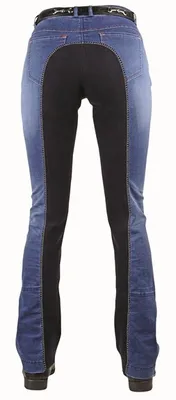 Back view of riding pants.