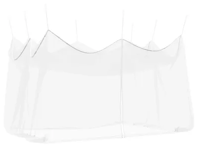 Zdjęcie produktu dla vidaXL Siatka przeciw komarom do ogrodu 156 Mesh, biała, 3 x 4,5 x 2,5 m, poliester