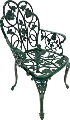 Produktbild von abc HOME | Gartenstuhl Jugendstil | Aluminiumguss