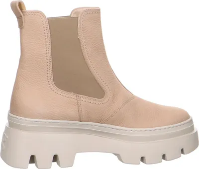 Produktbild von Paul Green Super Soft Chelsea-Boots - Beige Veloursleder Größe: 37.5 Normal