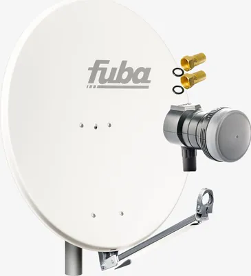 Produktbild von Fuba DAL 801 W Sat Satelliten Anlage Schüssel Single LNB DEK 117 1 Teilnehmer