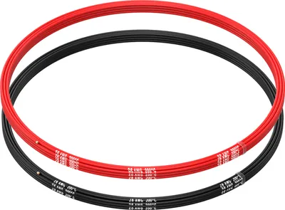Produktbild von MMOBIEL MMOBIEL 28 AWG Silikon Elektronik Kabel - 28 Gauge (0,08mm²) Verzinnte Kupferkabel - 2 Separate Kabel Rot & Schwarz Jede 2,5 m / 8.2 ft für Elektrische Reparatur, Sensoren, Drohnen, Lautsprecherkabel