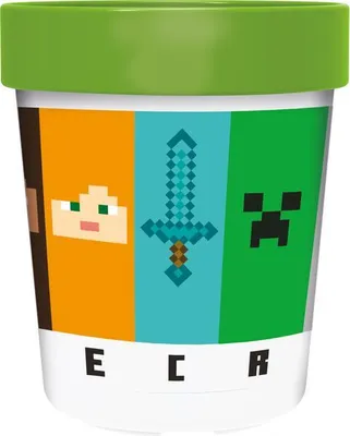 Obrázok produktu pre Kelímek Plastový Minecraft S Protiskl. Dnem 260 Ml