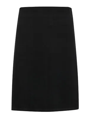 Produktbild von Premier Workwear PR131 | Schürze Calibre Heavy Baumwolle Canvas Waist Apron - Farbe: Black - Größe: One Size