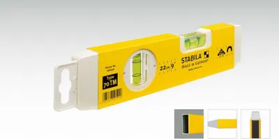 Produktbild von STABILA Wasserwaage 22 cm Type 70 TM
