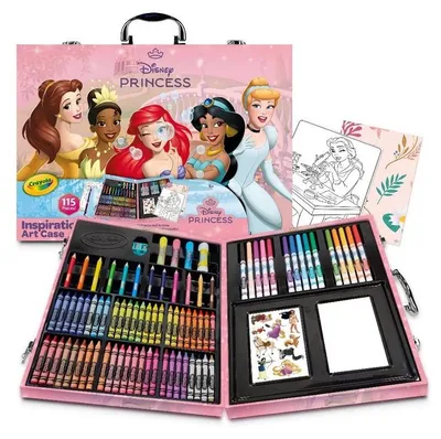 Produktbild von Crayola Inspiration Zeichenkoffer Disney Prinzessinnen Malset