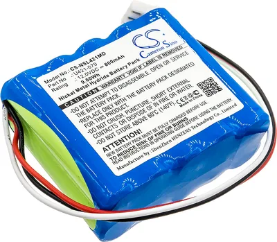 Image de TECHTEK Batterie compatible avec [Endo-Mate] EM13M, NE131, NE169, U421070, pour [NSK] Endo-Mate DT, EndoMate DT, X-SMARTU421-070 remplace U421-070