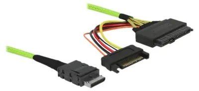 Immagine prodotto di Delock 85802 Delock Kabel OCuLink PCIe SFF-8611 zu U.2 SFF-8639 0,5 m